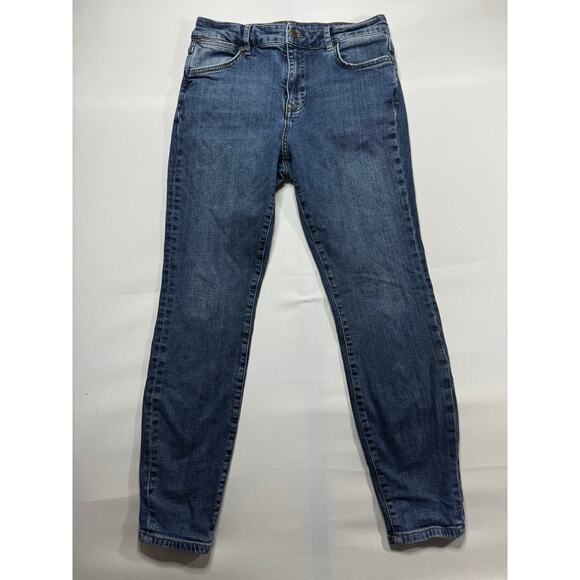 Tecovas Western Goods Women's High-Rise Skinny Blue Denim Jeans - Size 29x28 - Picture 1 of 7